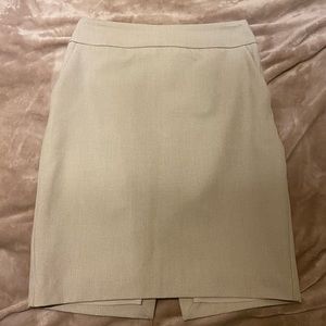 EXPRESS Beige Slit Pencil Skirt size 8
